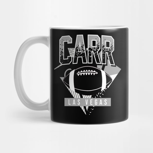 Vintage Las Vegas Football Carr by funandgames